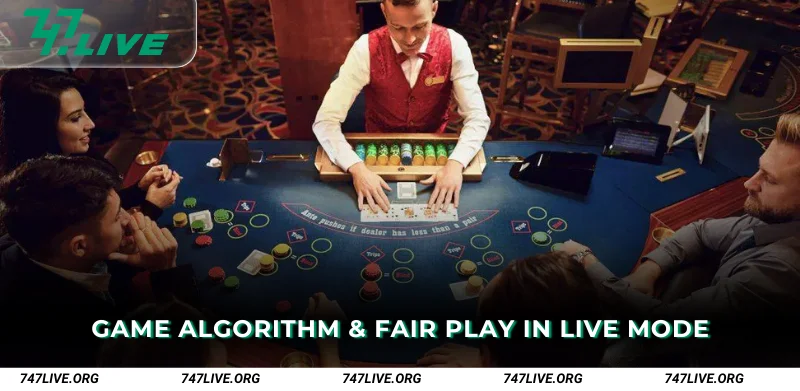 Game Algorithm Fair Play in Live Mode